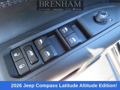 2026 Jeep Compass COMPASS LATITUDE ALTITUDE 4X4