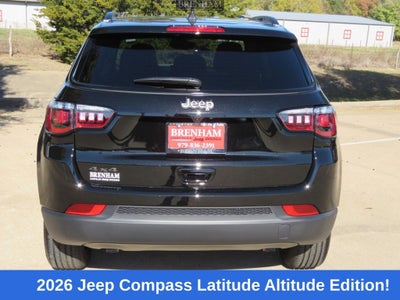 2026 Jeep Compass COMPASS LATITUDE ALTITUDE 4X4