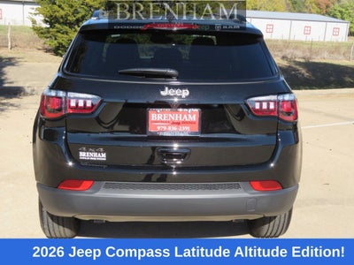 2026 Jeep Compass COMPASS LATITUDE ALTITUDE 4X4