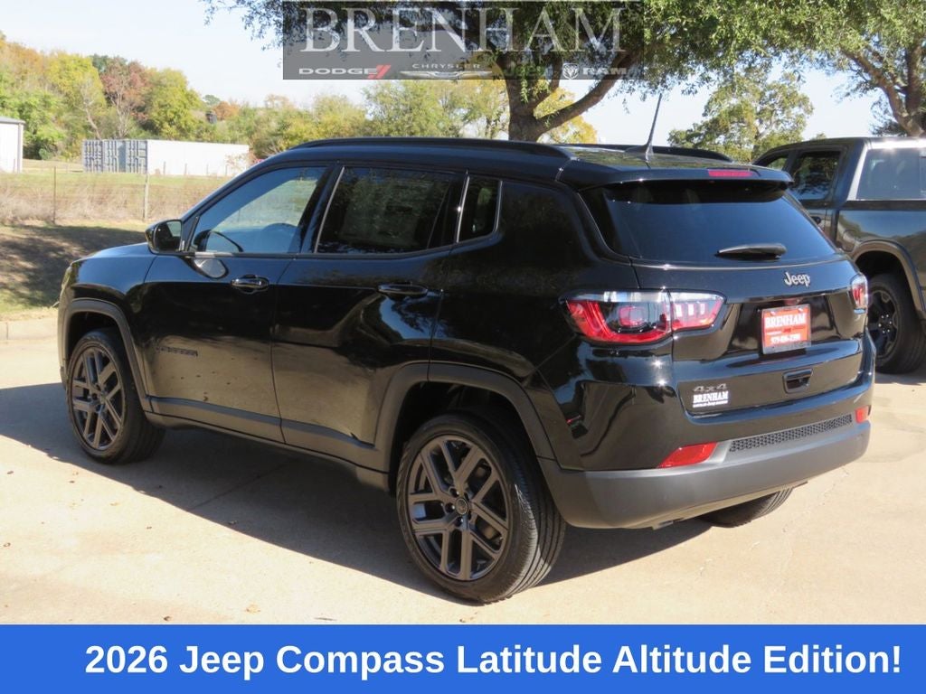2026 Jeep Compass COMPASS LATITUDE ALTITUDE 4X4