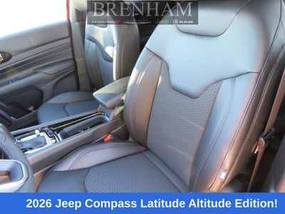 2026 Jeep Compass COMPASS LATITUDE ALTITUDE 4X4