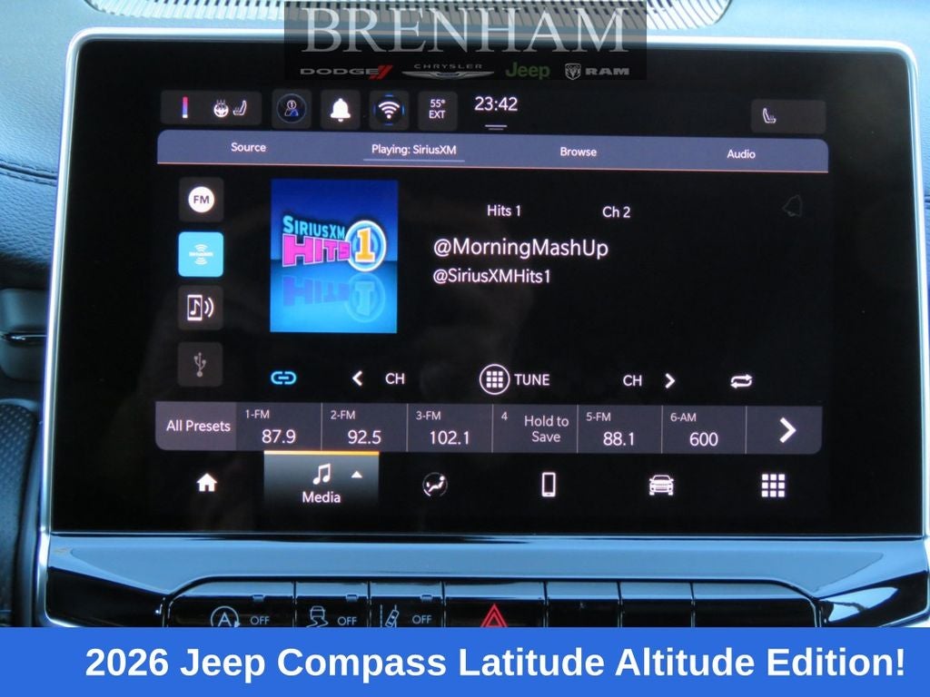 2026 Jeep Compass COMPASS LATITUDE ALTITUDE 4X4