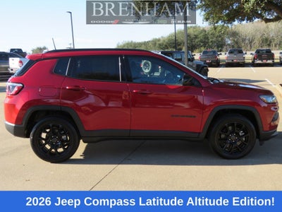 2026 Jeep Compass COMPASS LATITUDE ALTITUDE 4X4