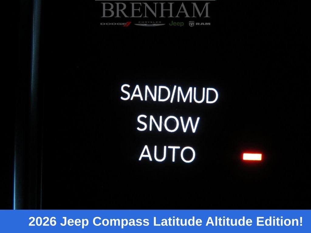 2026 Jeep Compass COMPASS LATITUDE ALTITUDE 4X4