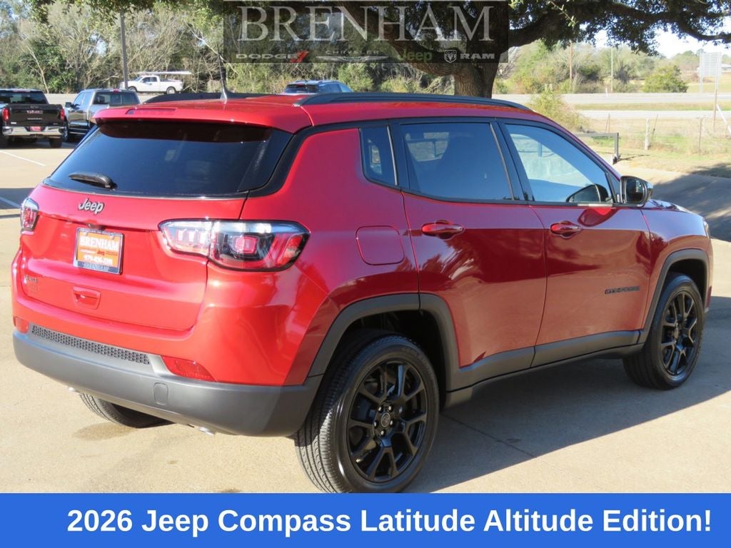 2026 Jeep Compass COMPASS LATITUDE ALTITUDE 4X4