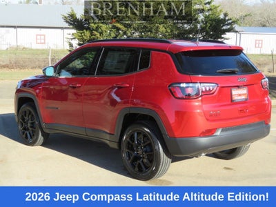 2026 Jeep Compass COMPASS LATITUDE ALTITUDE 4X4
