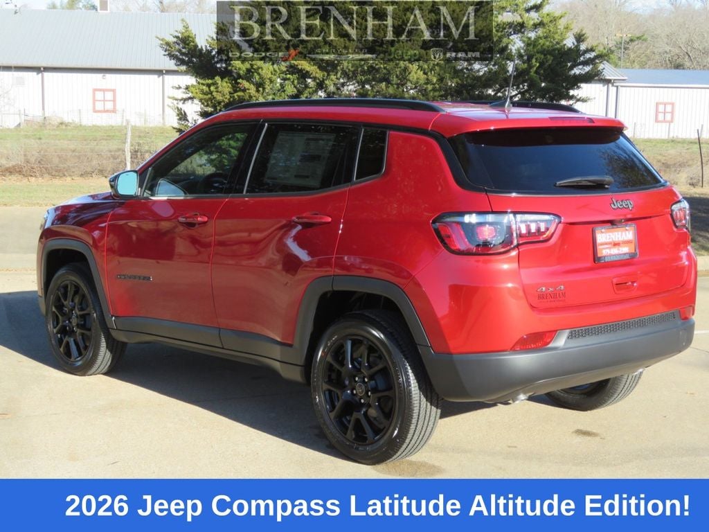 2026 Jeep Compass COMPASS LATITUDE ALTITUDE 4X4