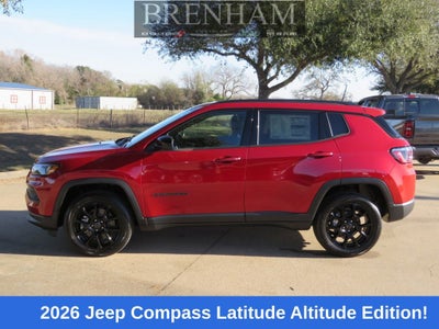 2026 Jeep Compass COMPASS LATITUDE ALTITUDE 4X4