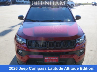 2026 Jeep Compass COMPASS LATITUDE ALTITUDE 4X4