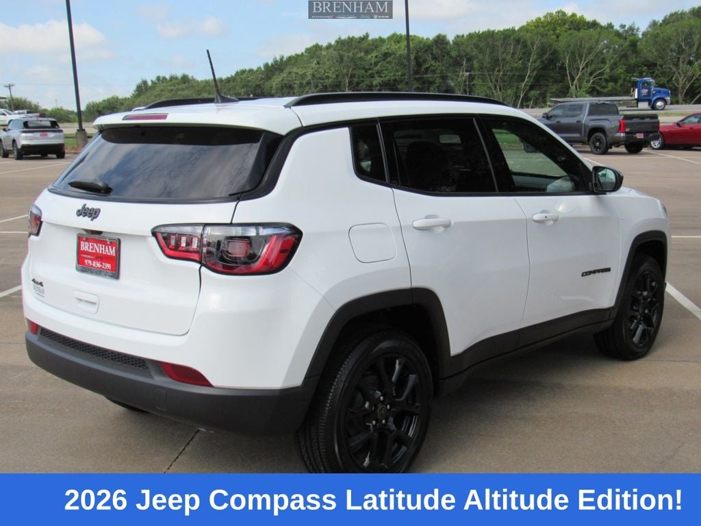 2026 Jeep Compass COMPASS LATITUDE ALTITUDE 4X4