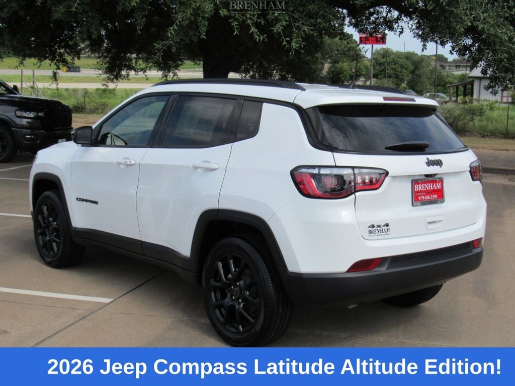 2026 Jeep Compass COMPASS LATITUDE ALTITUDE 4X4