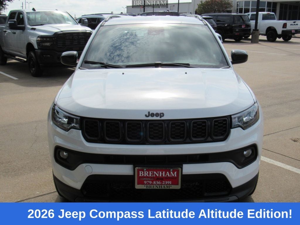 2026 Jeep Compass COMPASS LATITUDE ALTITUDE 4X4