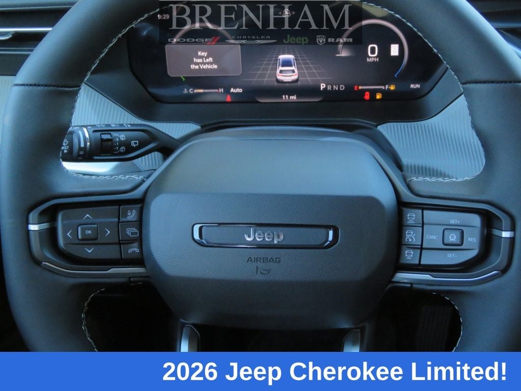 2026 Jeep Cherokee CHEROKEE LIMITED 4X4