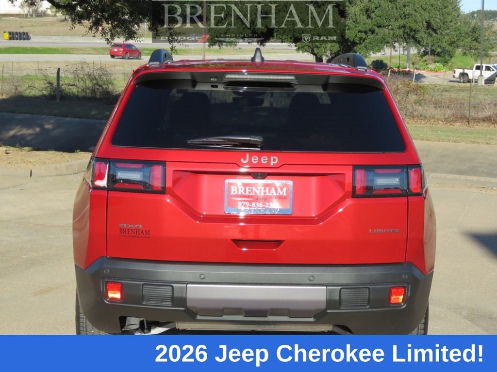 2026 Jeep Cherokee CHEROKEE LIMITED 4X4