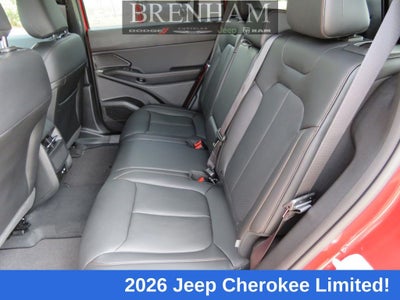 2026 Jeep Cherokee CHEROKEE LIMITED 4X4