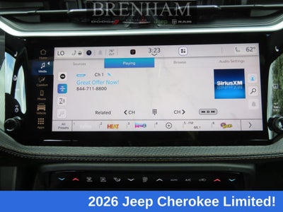 2026 Jeep Cherokee CHEROKEE LIMITED 4X4