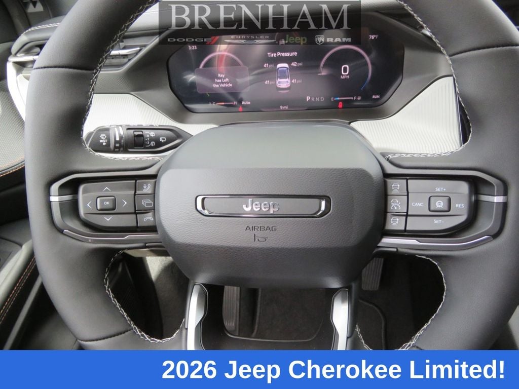 2026 Jeep Cherokee CHEROKEE LIMITED 4X4