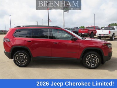 2026 Jeep Cherokee CHEROKEE LIMITED 4X4