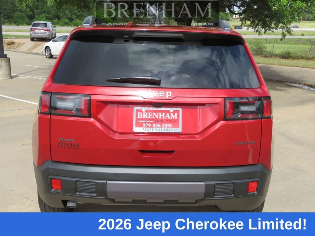 2026 Jeep Cherokee CHEROKEE LIMITED 4X4