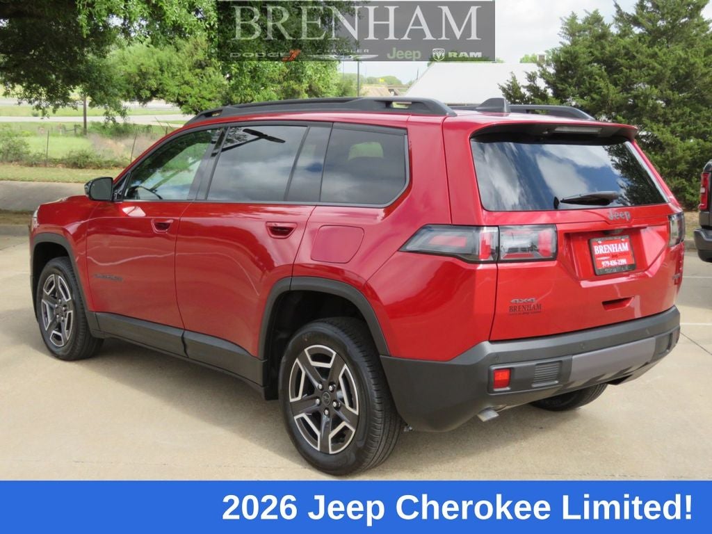 2026 Jeep Cherokee CHEROKEE LIMITED 4X4