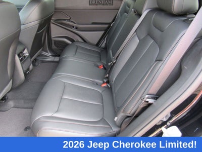 2026 Jeep Cherokee CHEROKEE LIMITED 4X4