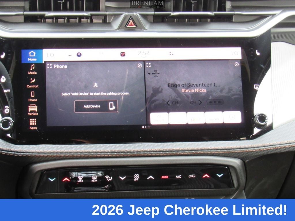 2026 Jeep Cherokee CHEROKEE LIMITED 4X4