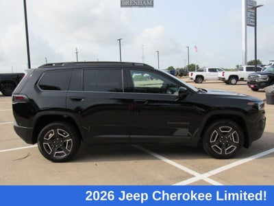 2026 Jeep Cherokee CHEROKEE LIMITED 4X4
