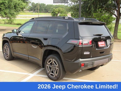 2026 Jeep Cherokee CHEROKEE LIMITED 4X4