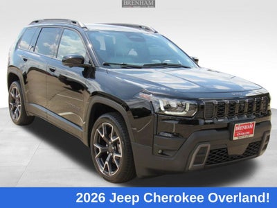 2026 Jeep Cherokee CHEROKEE OVERLAND 4X4