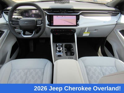 2026 Jeep Cherokee CHEROKEE OVERLAND 4X4
