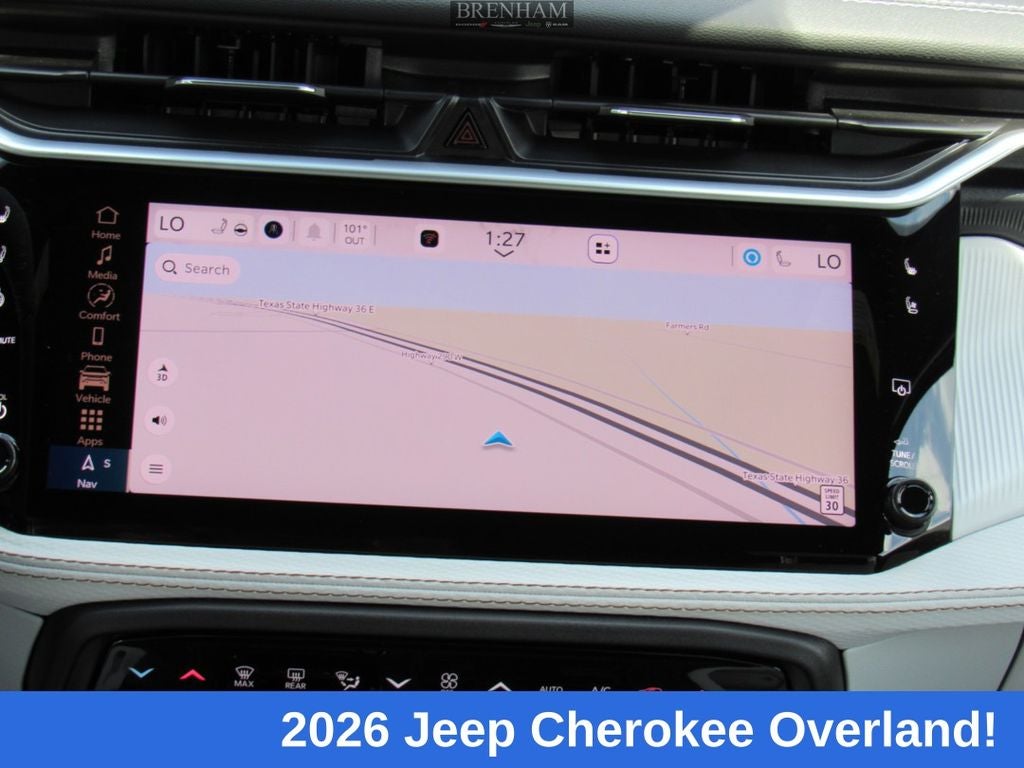 2026 Jeep Cherokee CHEROKEE OVERLAND 4X4