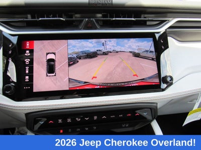 2026 Jeep Cherokee CHEROKEE OVERLAND 4X4
