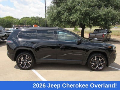2026 Jeep Cherokee CHEROKEE OVERLAND 4X4