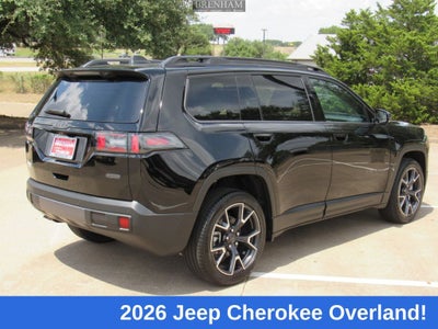 2026 Jeep Cherokee CHEROKEE OVERLAND 4X4