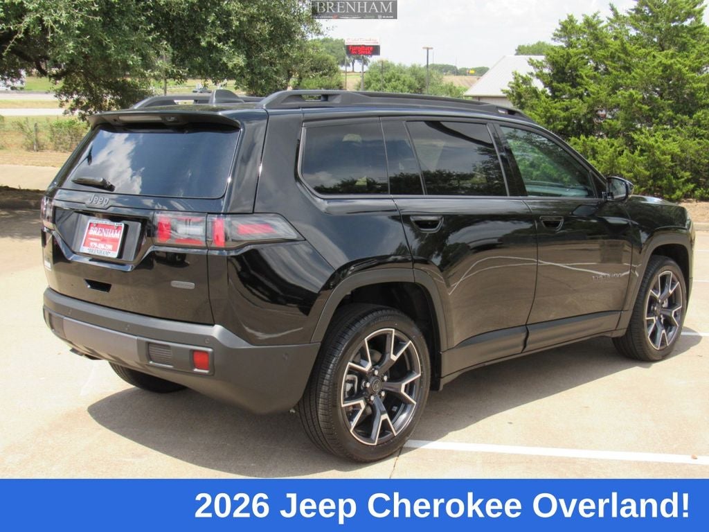 2026 Jeep Cherokee CHEROKEE OVERLAND 4X4