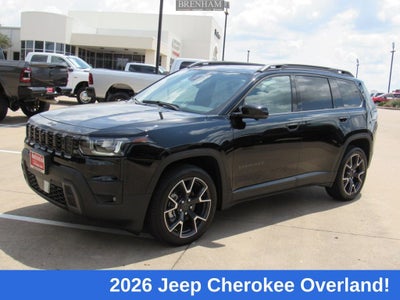 2026 Jeep Cherokee CHEROKEE OVERLAND 4X4