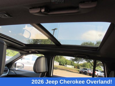 2026 Jeep Cherokee Overland