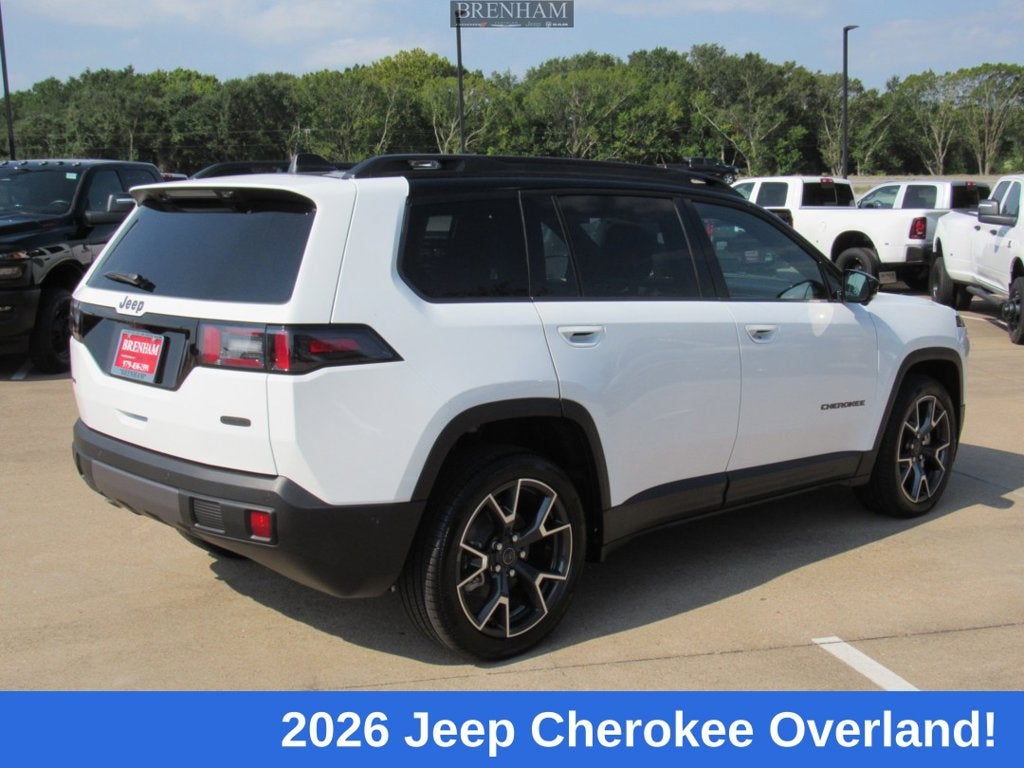 2026 Jeep Cherokee Overland