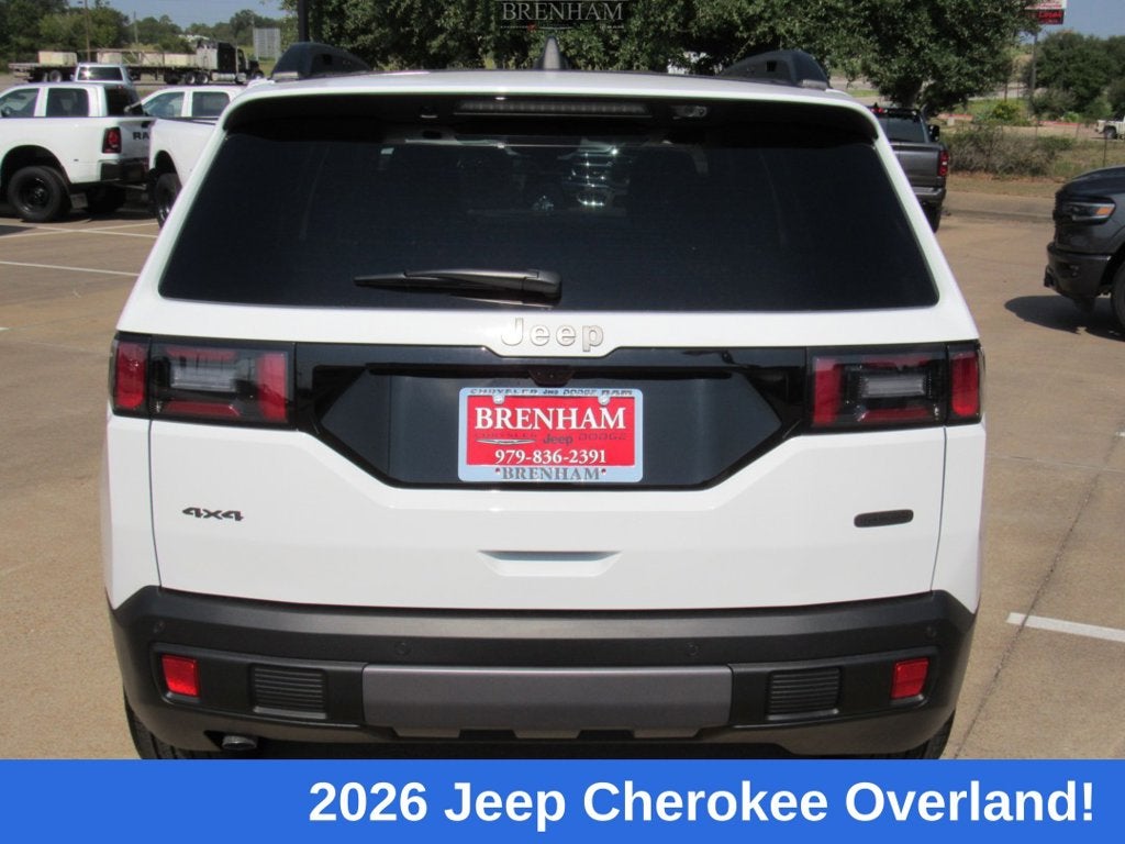 2026 Jeep Cherokee Overland