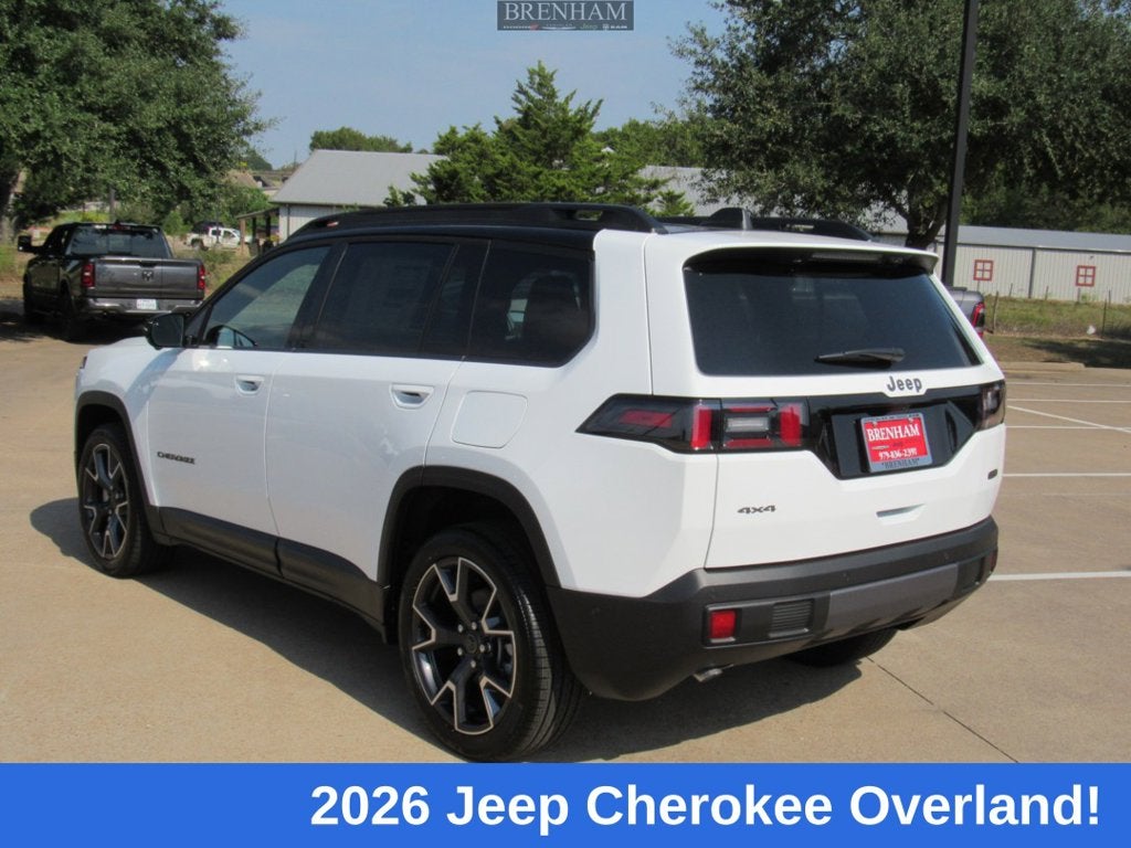2026 Jeep Cherokee Overland