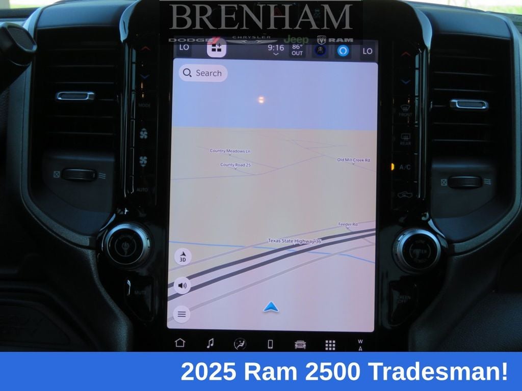 2025 RAM Ram 2500 RAM 2500 TRADESMAN CREW CAB 4X4 6'4' BOX