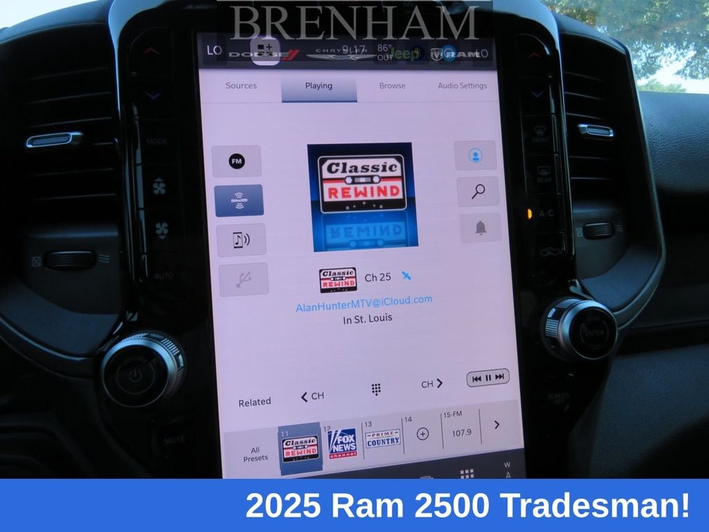 2025 RAM Ram 2500 RAM 2500 TRADESMAN CREW CAB 4X4 6'4' BOX