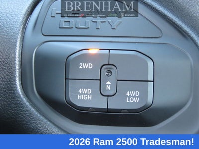 2026 RAM Ram 2500 RAM 2500 TRADESMAN CREW CAB 4X4 6'4' BOX