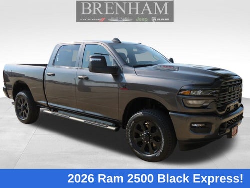 2026 RAM Ram 2500 RAM 2500 BLACK EXPRESS CREW CAB 4X4 6'4' BOX
