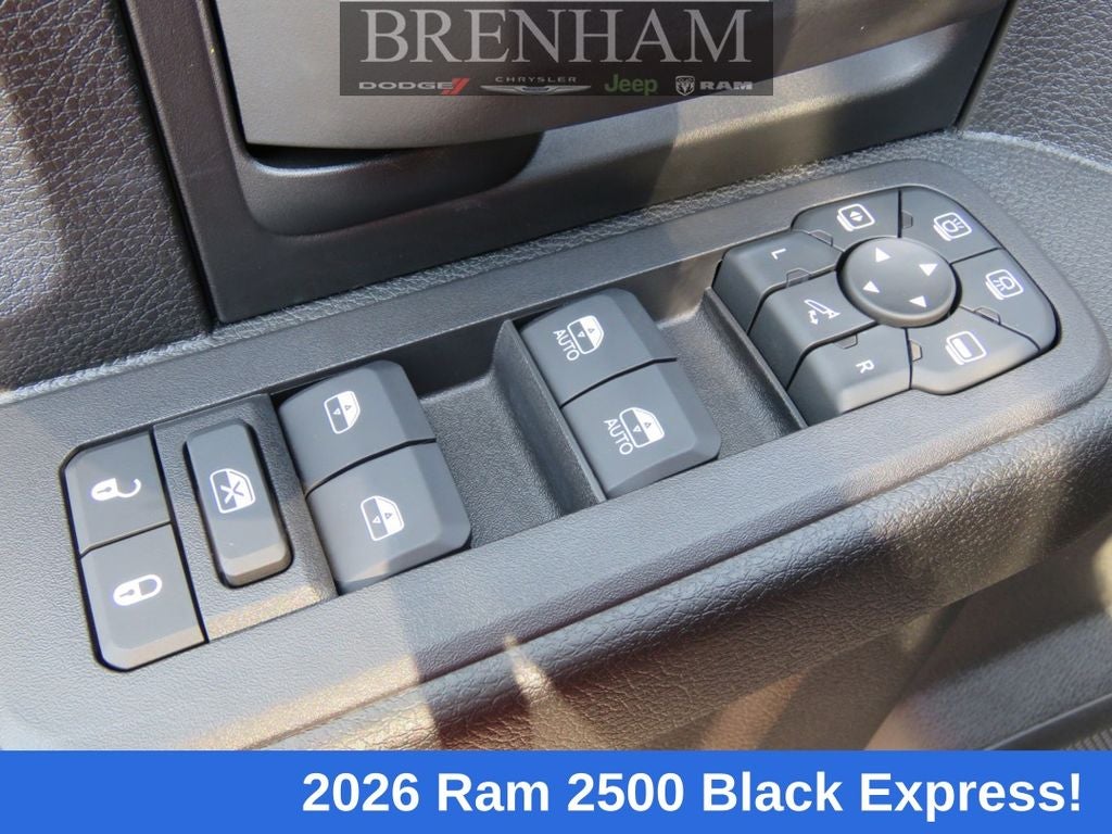 2026 RAM Ram 2500 RAM 2500 BLACK EXPRESS CREW CAB 4X4 6'4' BOX