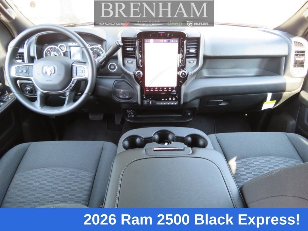 2026 RAM Ram 2500 RAM 2500 BLACK EXPRESS CREW CAB 4X4 6'4' BOX