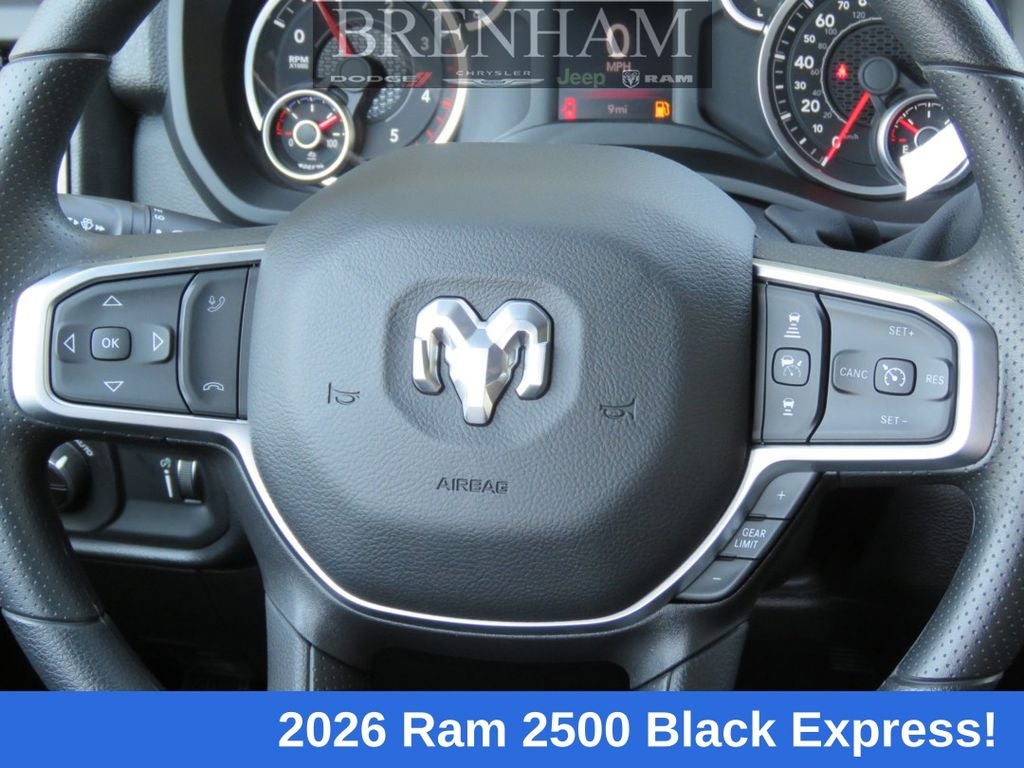 2026 RAM Ram 2500 RAM 2500 BLACK EXPRESS CREW CAB 4X4 6'4' BOX