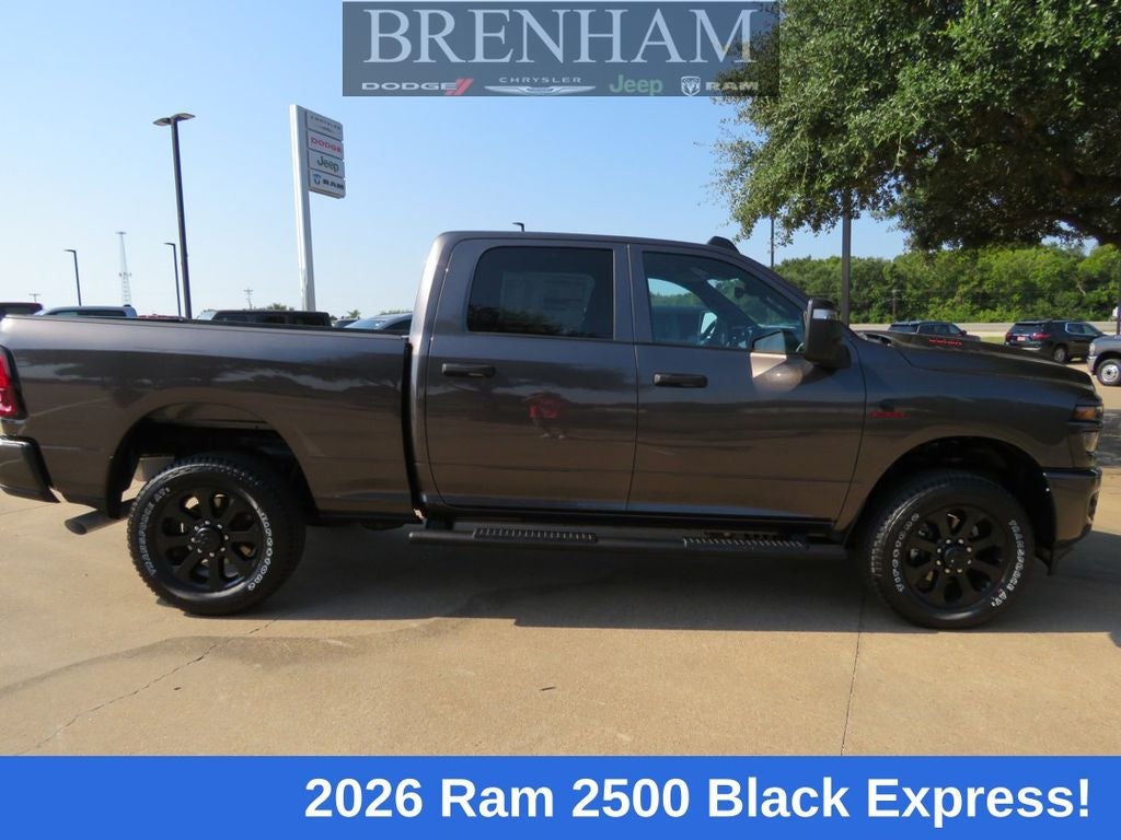 2026 RAM Ram 2500 RAM 2500 BLACK EXPRESS CREW CAB 4X4 6'4' BOX
