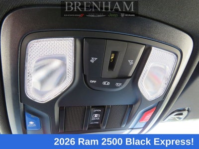 2026 RAM Ram 2500 RAM 2500 BLACK EXPRESS CREW CAB 4X4 6'4' BOX