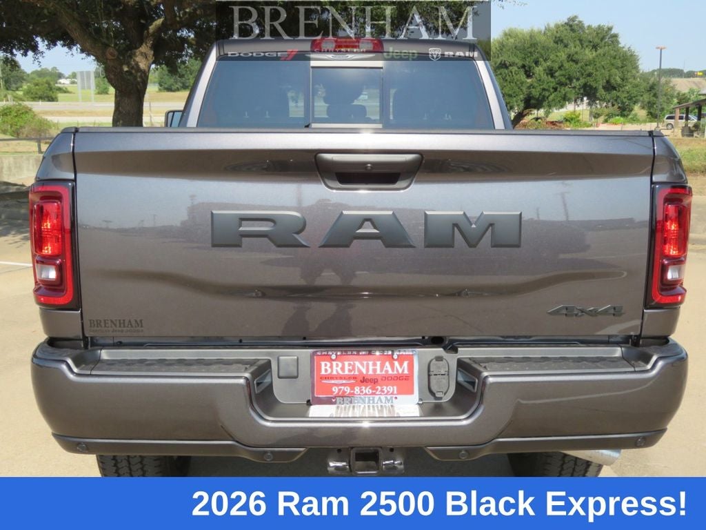 2026 RAM Ram 2500 RAM 2500 BLACK EXPRESS CREW CAB 4X4 6'4' BOX